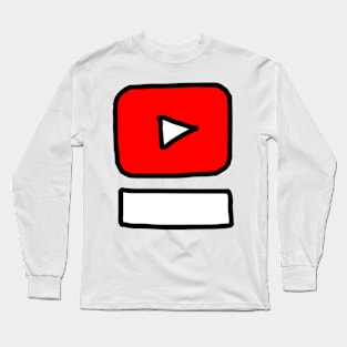 Youtuber Big Version Long Sleeve T-Shirt